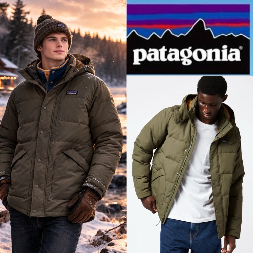 Best deal! NWT Patagonia downdrift down coat fill power 600 men size small
